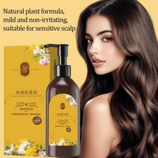 Plant Single Dose Floral Fragrance Dye, Plant-Based 300ml Hair Color U6R3