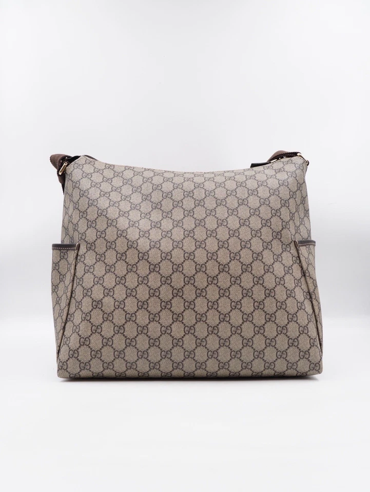 Gucci GG Supreme Gucci GG Messenger Bag Brown Canvas/Leather - Image 4 of 4