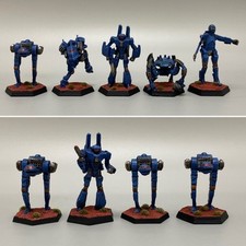 9 X BATTLETECH COMPANY MINIATURES MECHWARRIOR MECHS FASA IRON WIND RAL PARTHA