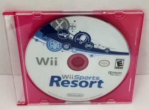 Wii Sports Resort (Nintendo Wii, 2009) Disc Only, Tested & Working