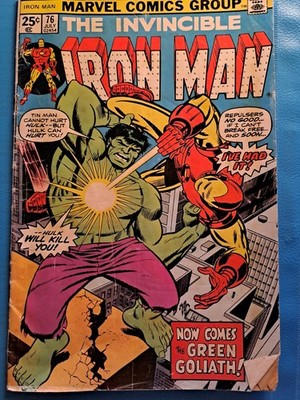 Marvel Comics Group, The Invincible Iron Man, July 76, gelesen