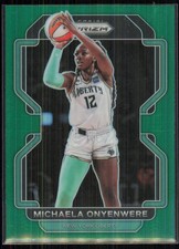 2022-23 Panini Prizm WNBA Green Michaela Onyenwere New York Liberty #140