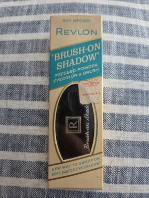 Vintage Revlon Brush-On Shadow  Shy Brown