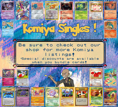 Pokemon - TOMOKAZU KOMIYA Choose Your Card TCG Card [EN-VAR][TK-English]