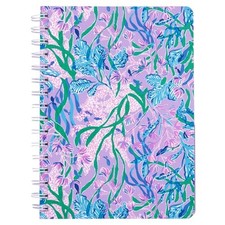 Hardcover Mini Spiral Notebook, 8.5" x 6.5" Small Journal with Secret Escape