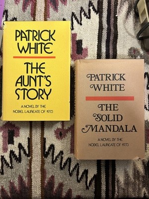 TWO VINTAGE Patrick White HC/DJ: The Solid Mandala and The Aunt's Story (1970s)