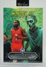 2025 Wild Card Haunted Hits Multi Sport Kevin Durant 1/1 Zombie Monster Hit SSP