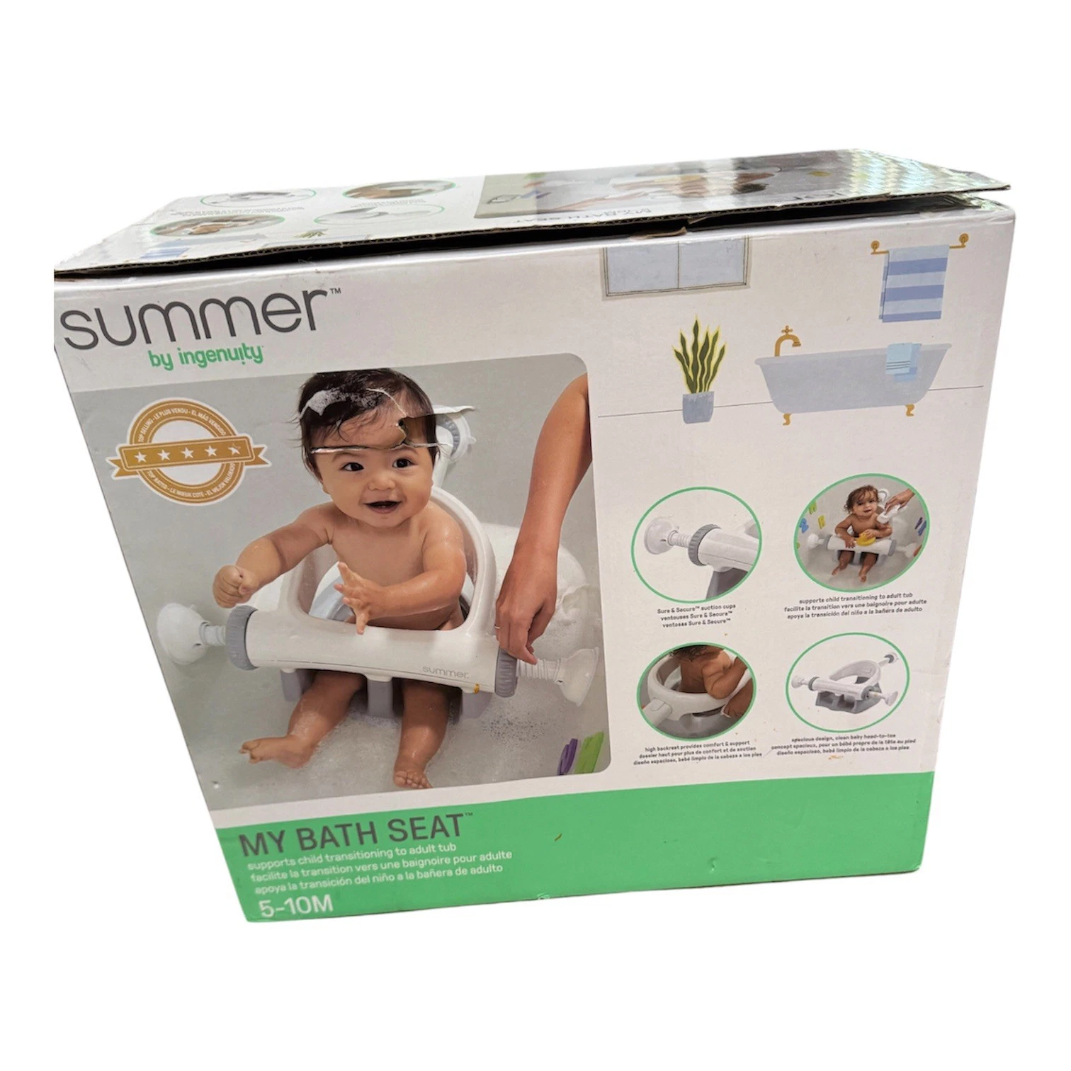 My Bath Seat For Sit Up Baby Bathing For Baby 5 To 10 Months