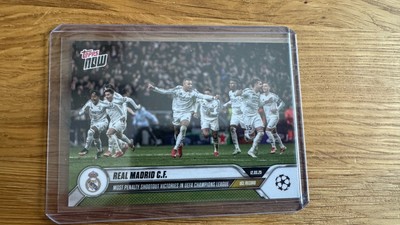 Topps Now Real Madrid Most Penalty Shootout Victories