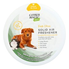 Citrus Magic Pet Odor Absorbing Solid Air Freshener, Fresh Citrus, 8-Ounce