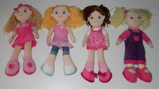 AURORA - Pretty Set of 4 Rag Dolls Plush Toy 14"