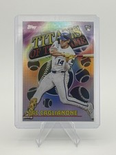 Topps 2026 Series 1 Titans of the Game TOG-12 Jac Caglianone Rookie Royals