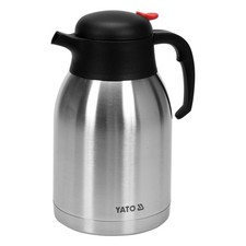 Thermoskanne,  Isolierkanne 1,5 - 2L Teekanne, Kaffeekanne, doppelwandig