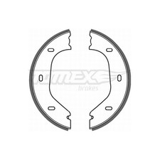 Bremsbackensatz hinten für BMW 2.5-3.2 E9 2500-3.3 E3 3-er E21 E30 5-er | 23805
