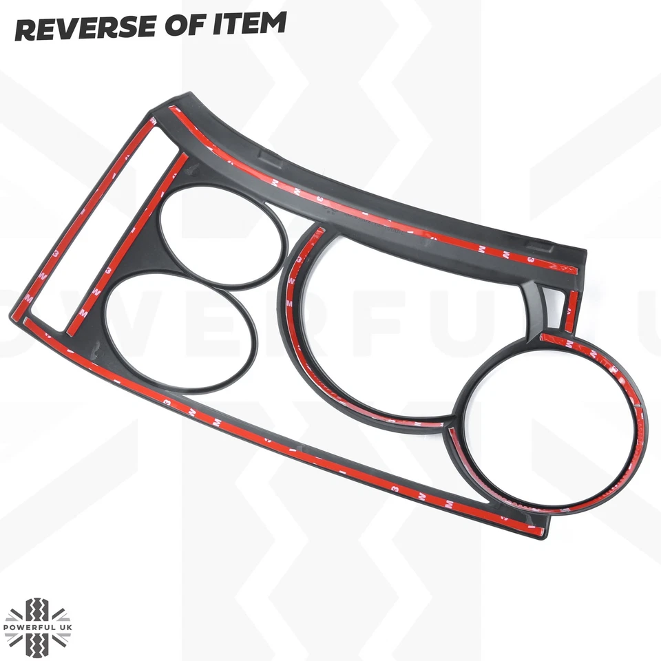 Headlight Guards in Gloss Black for Range Rover L322 2006-2009 Lamp Trim Covers - Image 4 of 4