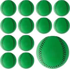 Foam Baseballs 12 Pack - Soft Training Balls for Youth and Teen Players