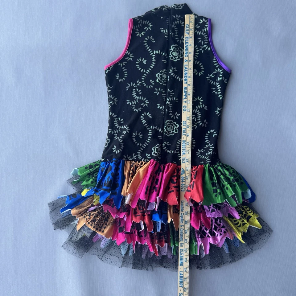 Disfraz Monster High Skelita Calaveras L 12 14 Día de Muertos Vestido Halloween Foto 4 de 4