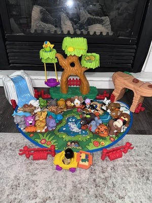 Fisher Price Little People A to Z Learning Tree Alphabet Animals Zoo ABC mat