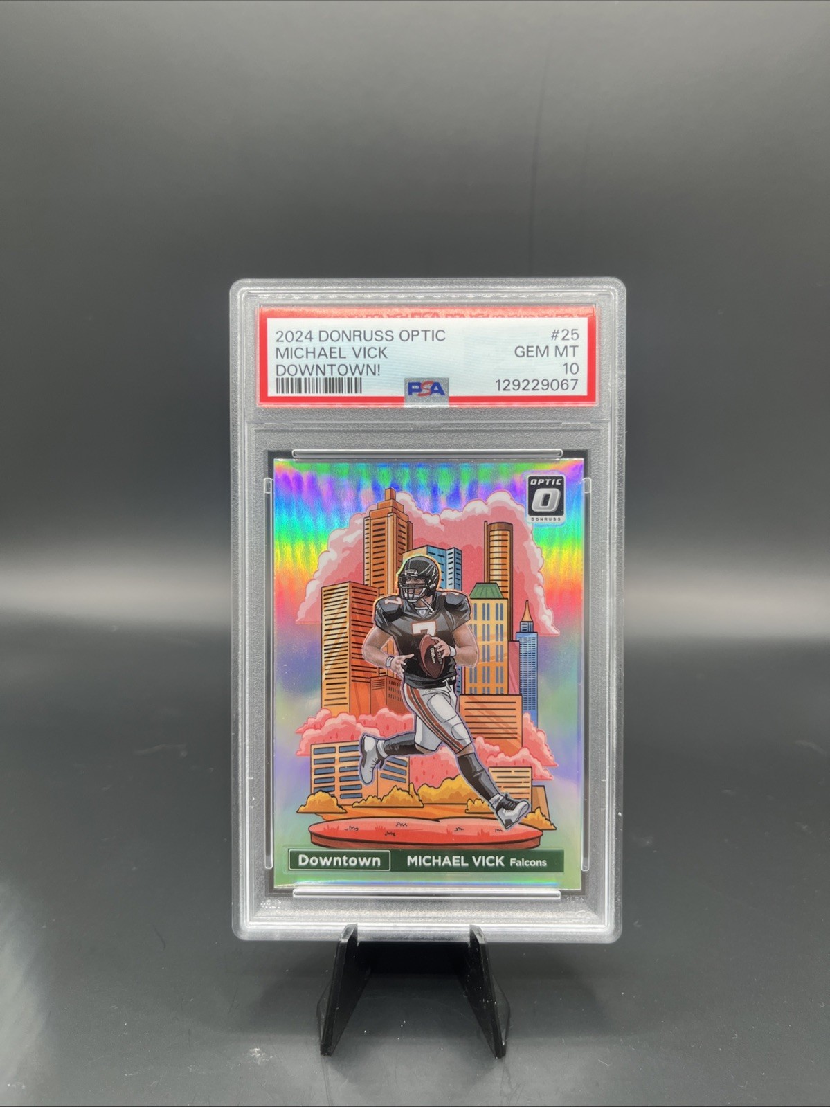 2024 Panini Donruss Optic Downtown Michael Vick #25 PSA 10