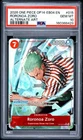 Roronoa Zoro 2026 One Piece OP14 The Azure Sea's Seven Alternate #015 PSA 10