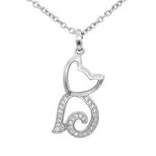 Controse Purrfect Gleam Cat Necklace