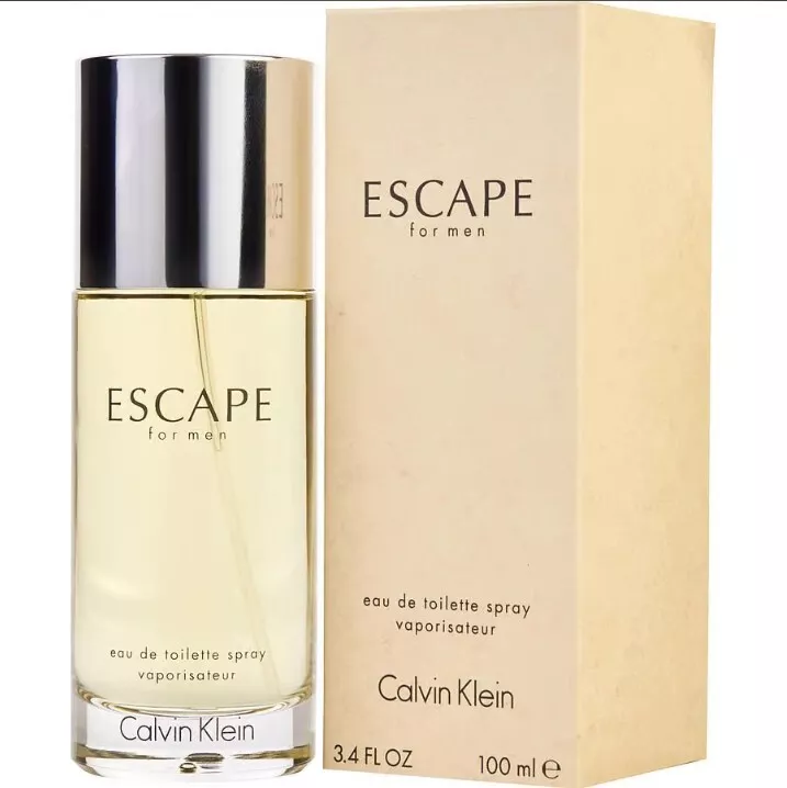 Eternity Escape by Calvin Klein 3.4oz EDT for Men NEW SEALED Box