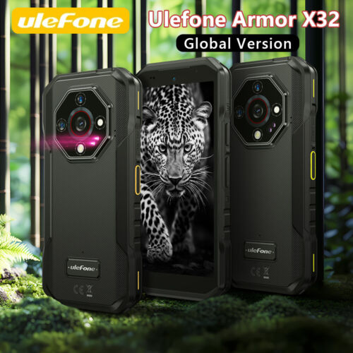Global Version Ulefone Armor X32 Rugged Phone 48MP Flashlight NFC Night Camera - 第 1/25 張圖片