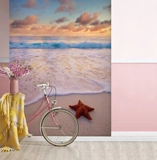3D Red Starfish G8392 Wallpaper Wall Murals Removable Self-adhesive Honey