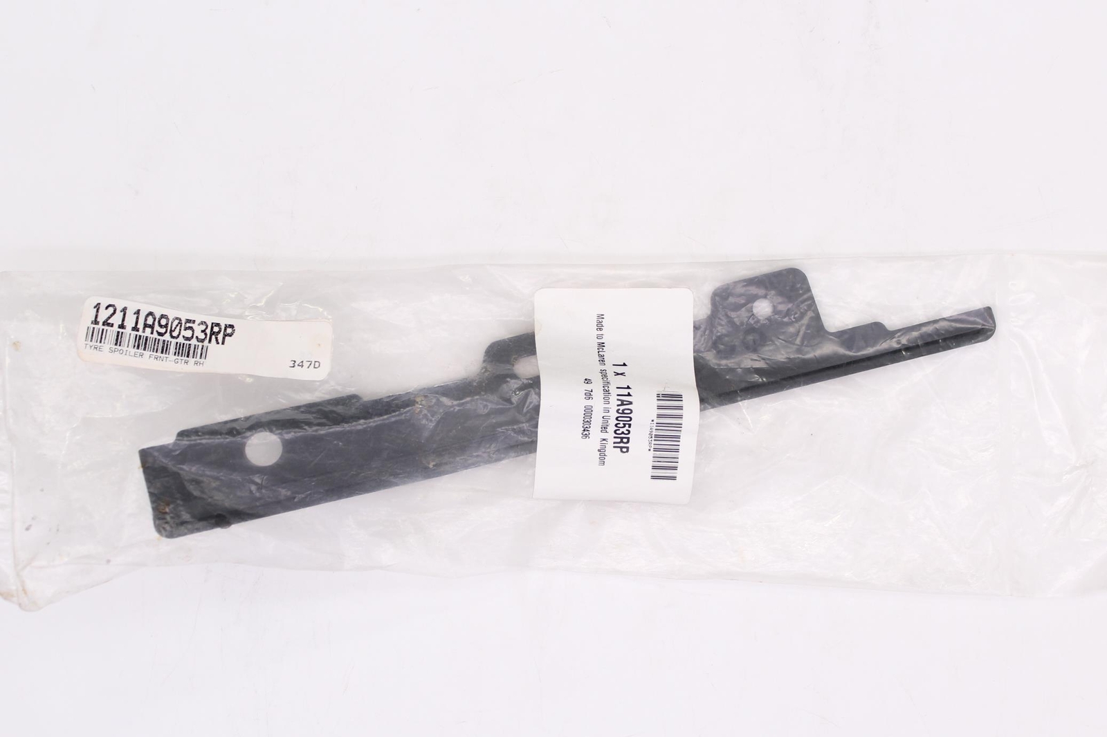 Spoiler Front, Rh Part Number - 11A9053Rp For McLaren