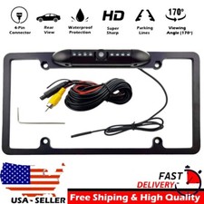 Backup Rearview Camera License Plate Frame for Pioneer AVH-1400NEX AVH1400NEX