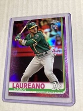 2019 Topps Chrome #178- RAMON LAUREANO Pink Refractor SP Rookie RC Card.. rookie card picture