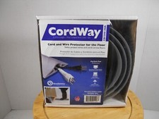CordWay CD1200-5GR 5' Cord and Wire Protector for Floor grey double-sided tape