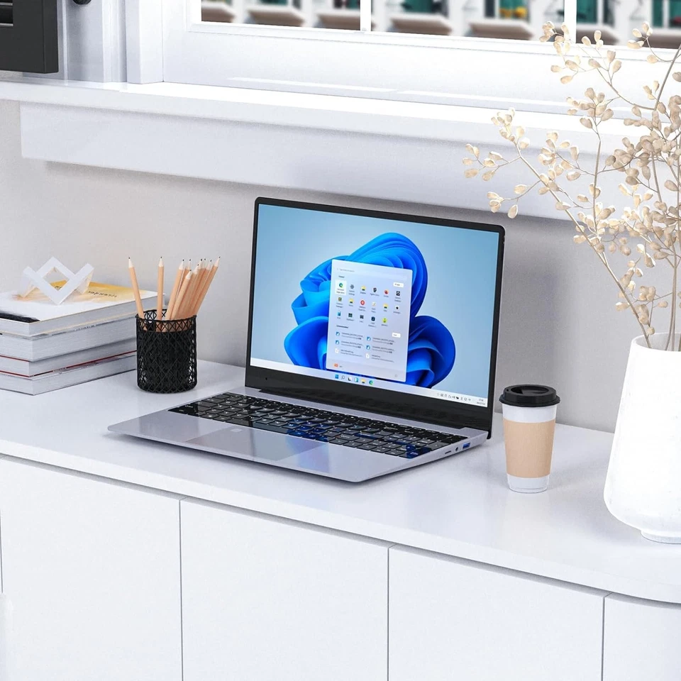 17.3'' IPS Laptop Intel N5095 RAM-16GB SSD-512GB Windows 10 HD+ Notebook PC - Image 4 of 4