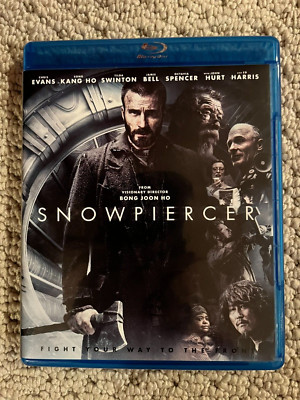 Snowpiercer (Blu-ray, 2013) Chris Evans, Bong Joon Ho, like new