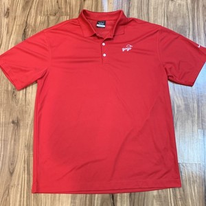 crimson red nike shirt