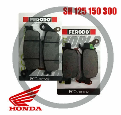 FERODO Kit pastiglie freno HONDA SH300 / SH 300 i Abs 2016 2020 anteriori + posteriori