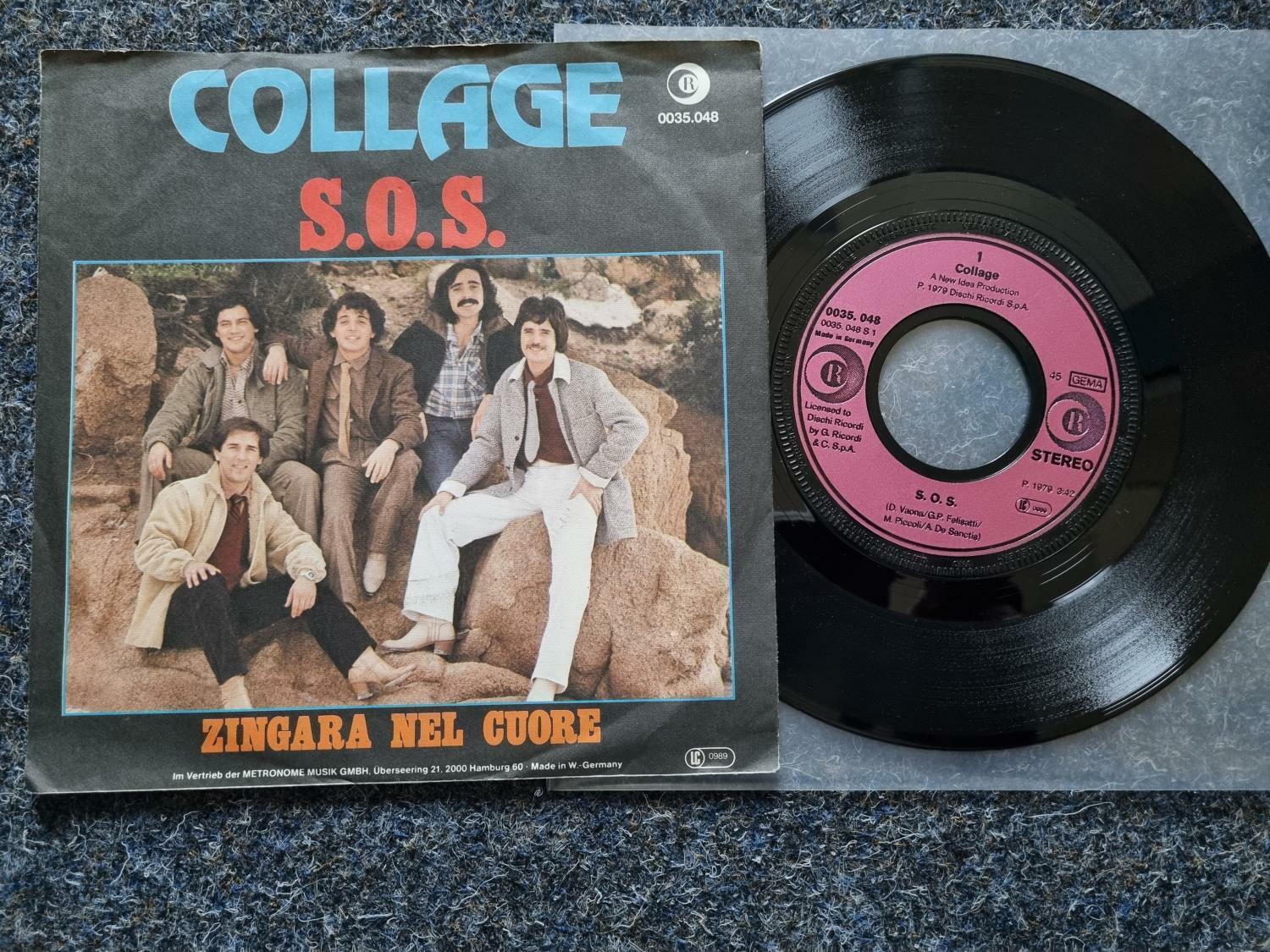 7"" Single Vinyl Collage - S.O.S. GERMANY