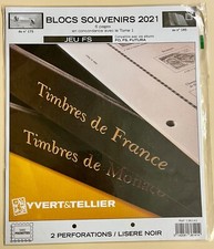 YVERT TELLIER  BLOCS SOUVENIRS 2021 6 PAGES JEU FS