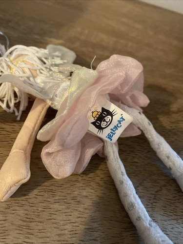 Jellycat Sprite Fairy - Pink Silver Fairy Sprite Doll 6’’ - Picture 3 of 5