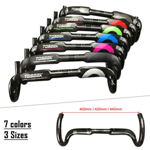 UD Rennrad Fahrrad Racing Drop Bar Lenker 400/420/440 mm Kohlefaser - Bild 1 von 19