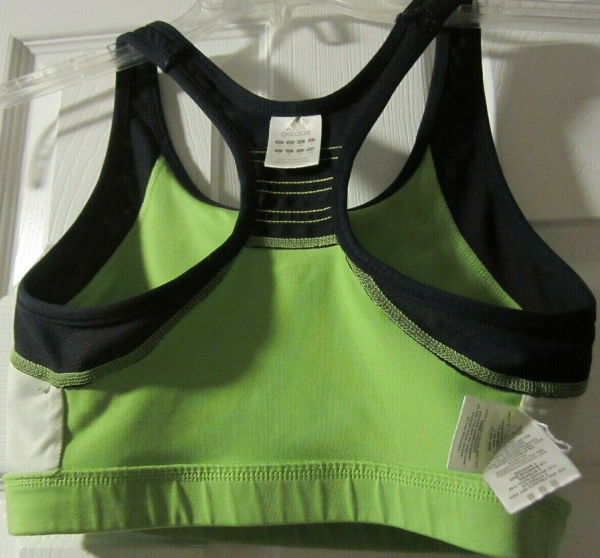 ADIDAS Green Climacool Compression Racerback Spor… - image 4