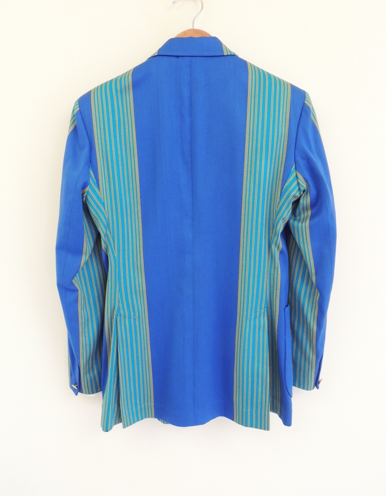 VIVIENNE WESTWOOD 1988 TIME MACHINE  Mens blue stripe deep sky blazer jacket Orb image 2