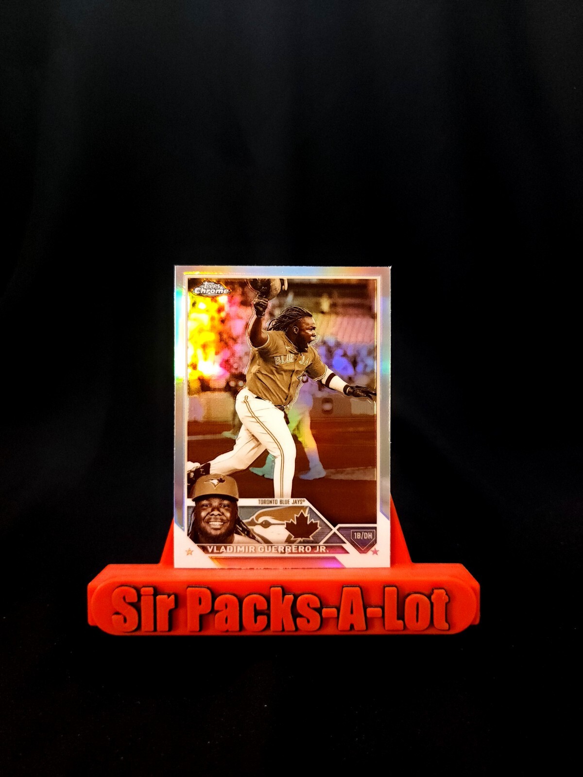 2023 Topps Chrome #50 Vladimir Guerrero Jr Sepia Refractor Toronto Blue Jays