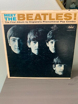 Vintage Vinyl Meet the Beatles! Capital Records High Fidelity