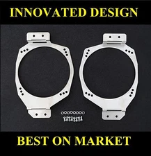 4x6 5.25" Speaker Adapters Plate Brackets Spacer Fits Jeep Rubicon Unlimited TJ