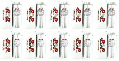 40+7.5  uF MFD  370-440 V AC  (10x) High Quality Dual Run Capacitor CBB65-R