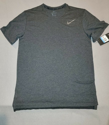 NIKE TRAINING T-SHIRT DARK GREY DRI-FIT 