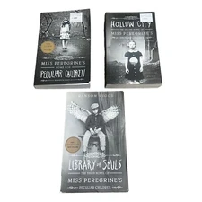 Miss Peregrine's Home For Peculiar Children 3 Paperback Book Set by Ransom Riggs