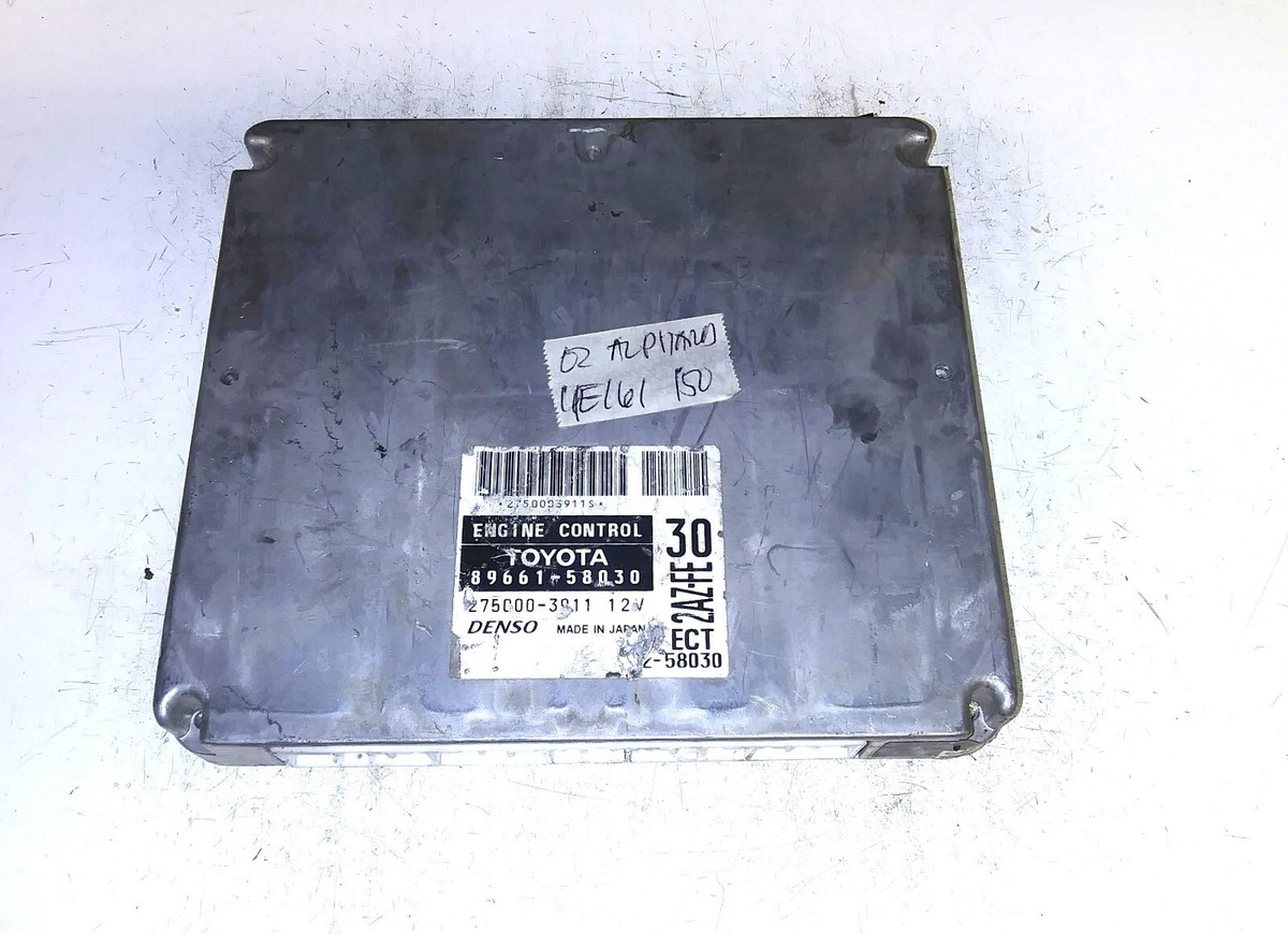 2002 Toyota Alphard ecu ecm computer 89661-28D20 | eBay