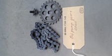 1986 Honda VT500 VT 500 E engine oil pump gear and chain